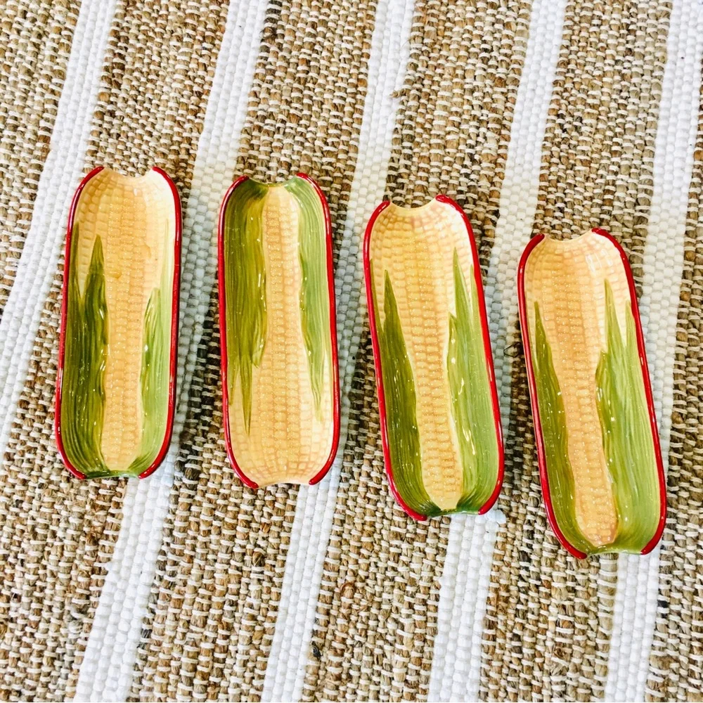 Pfaltzgraff yellow corn cob dish set bowls farmhouse ceramic home cookin…